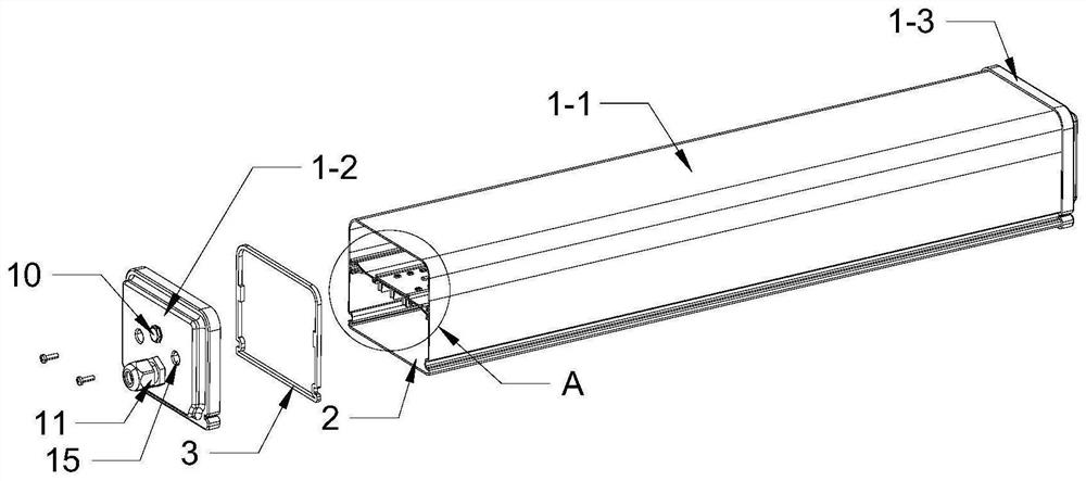 Illuminating lamp special for refrigeration house