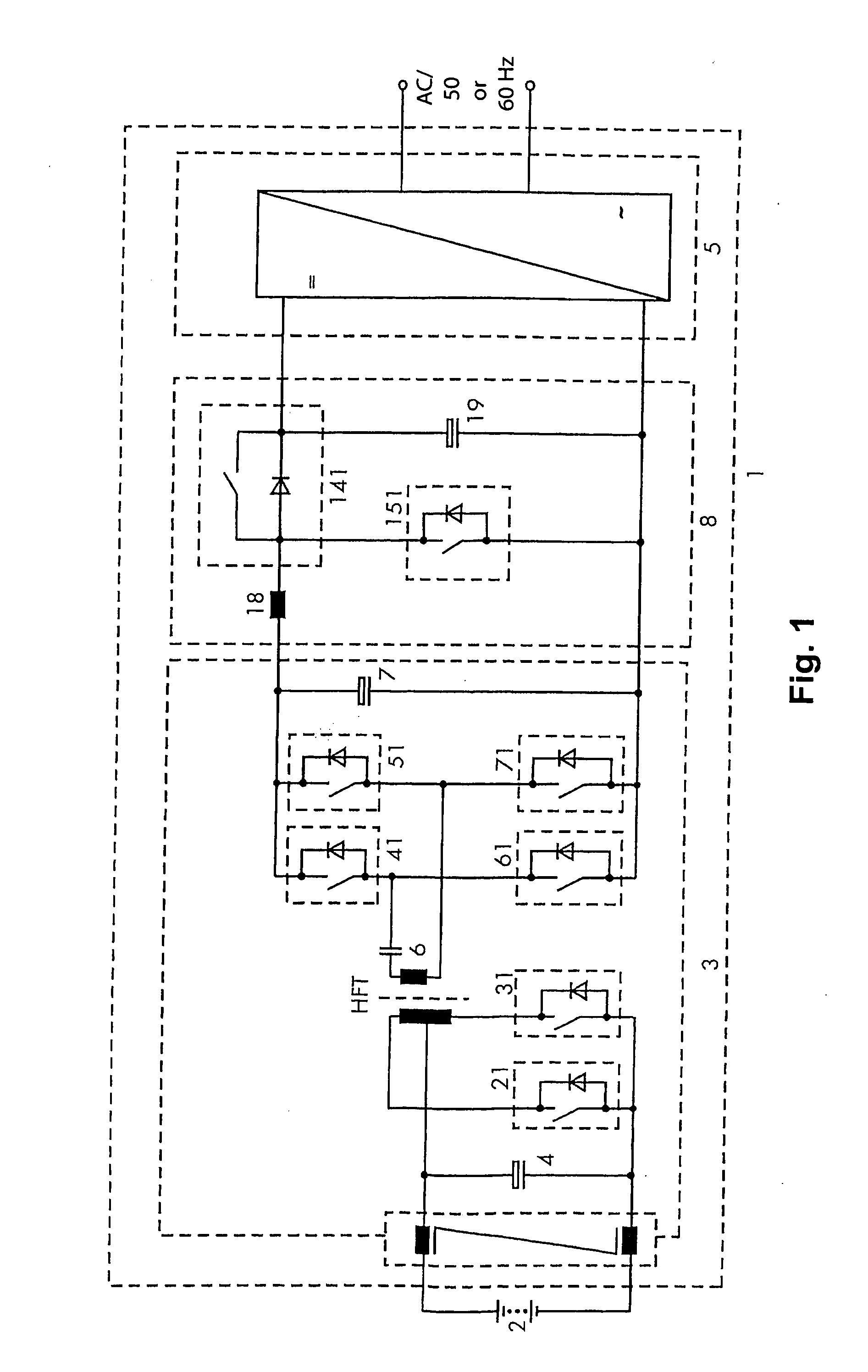 Bidirectional battery power inverter