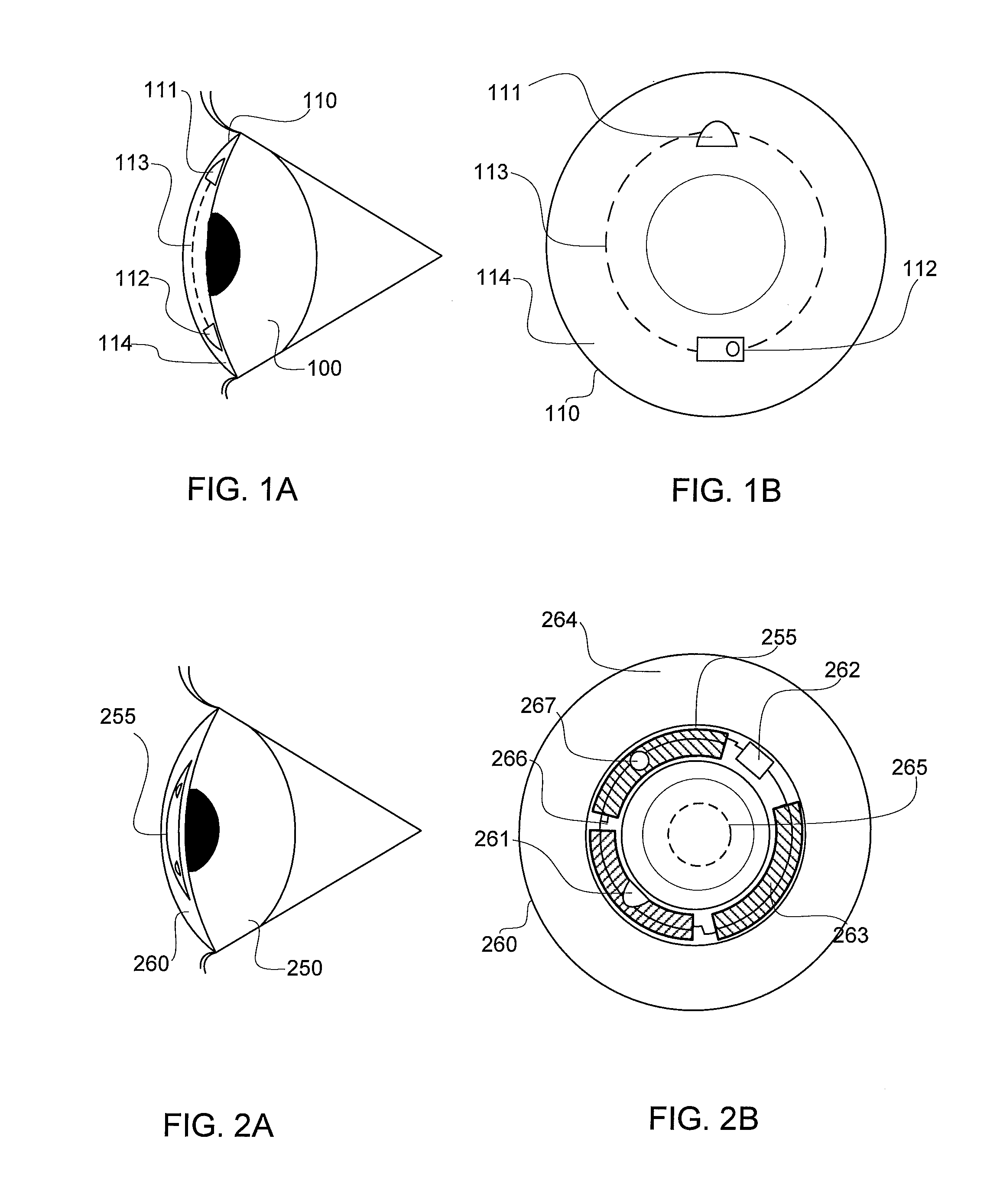 Ophthalmic lens system capable of wireless communication with multiple external devices