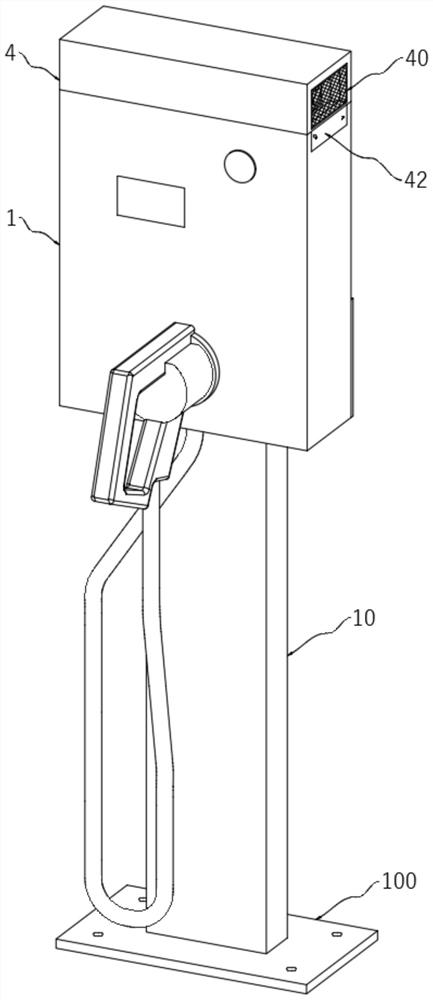 High-performance stable direct-current charging pile