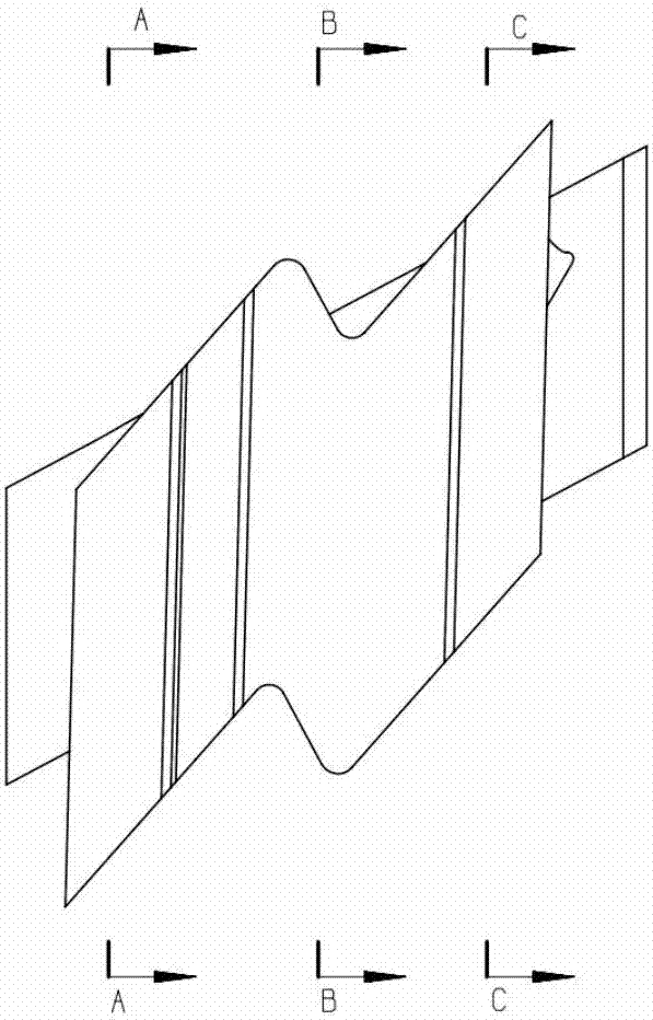 Machining Method of Turbine Blade Sawtooth Shroud Structure