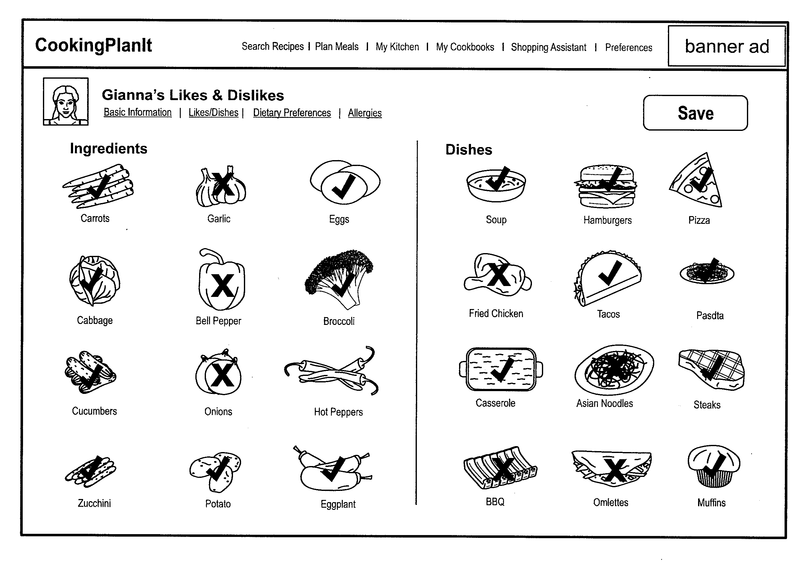 Method and system for customizing a project