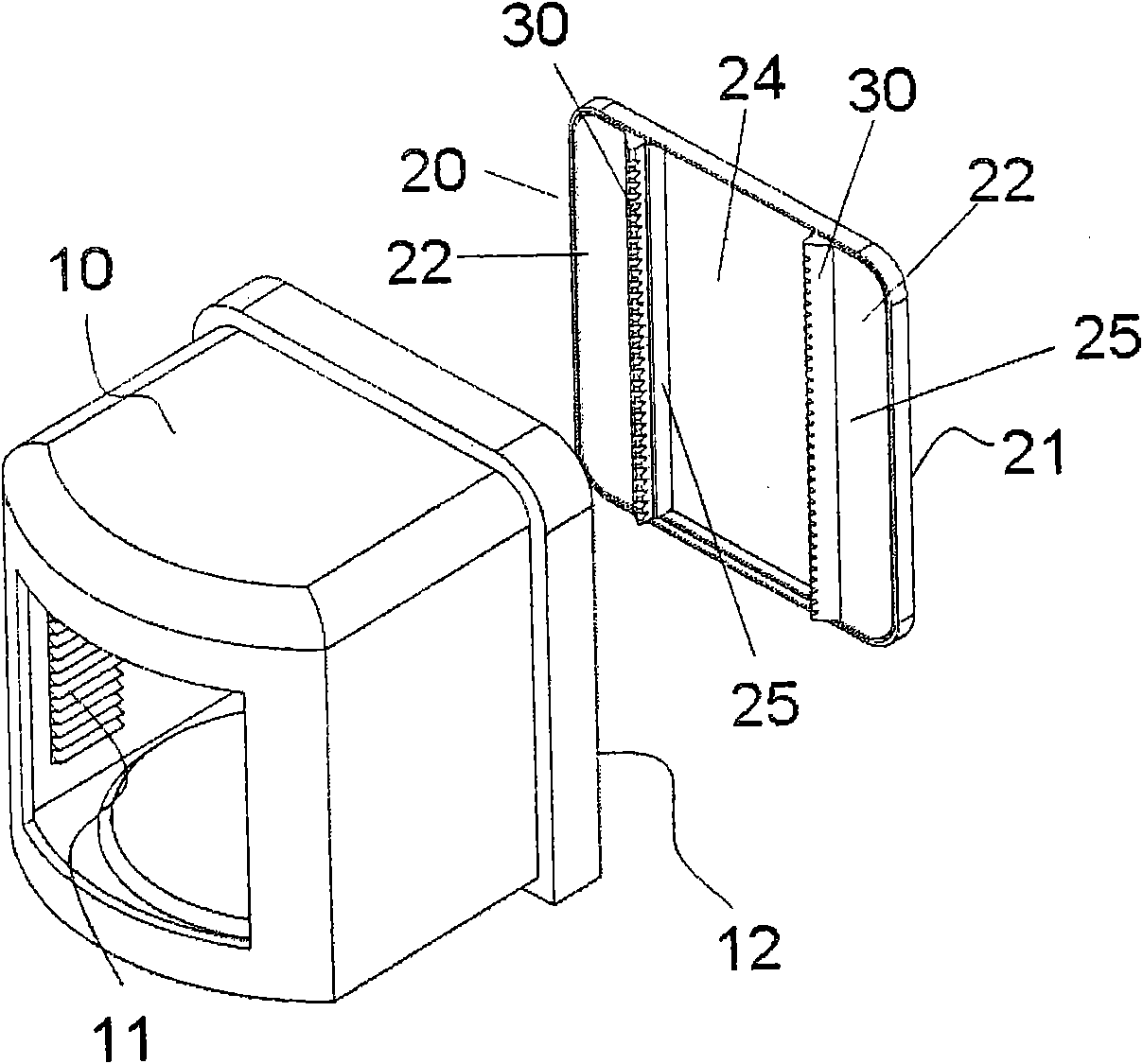 Front-open wafer box with integrally formed wafer limiting piece module