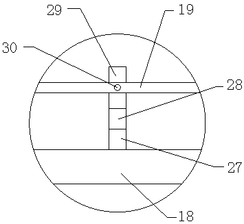 Refuse landfill leachate guiding and discharging pipe dredging device