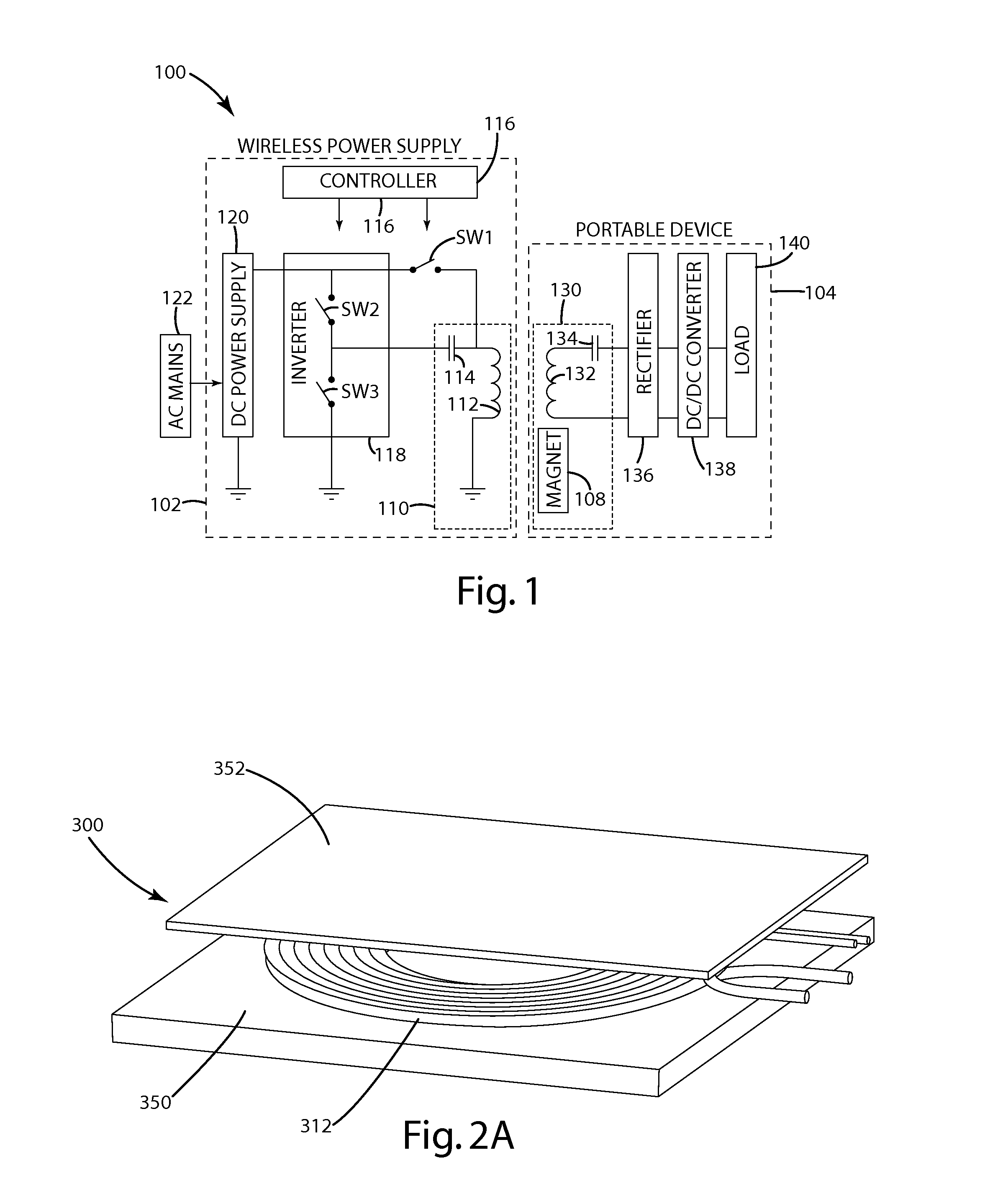 Wireless power system and method with improved alignment