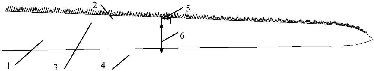 Noise reduction device of blade of wind generating set