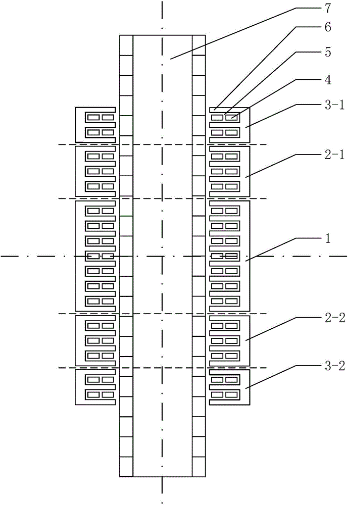 Linear generator primary