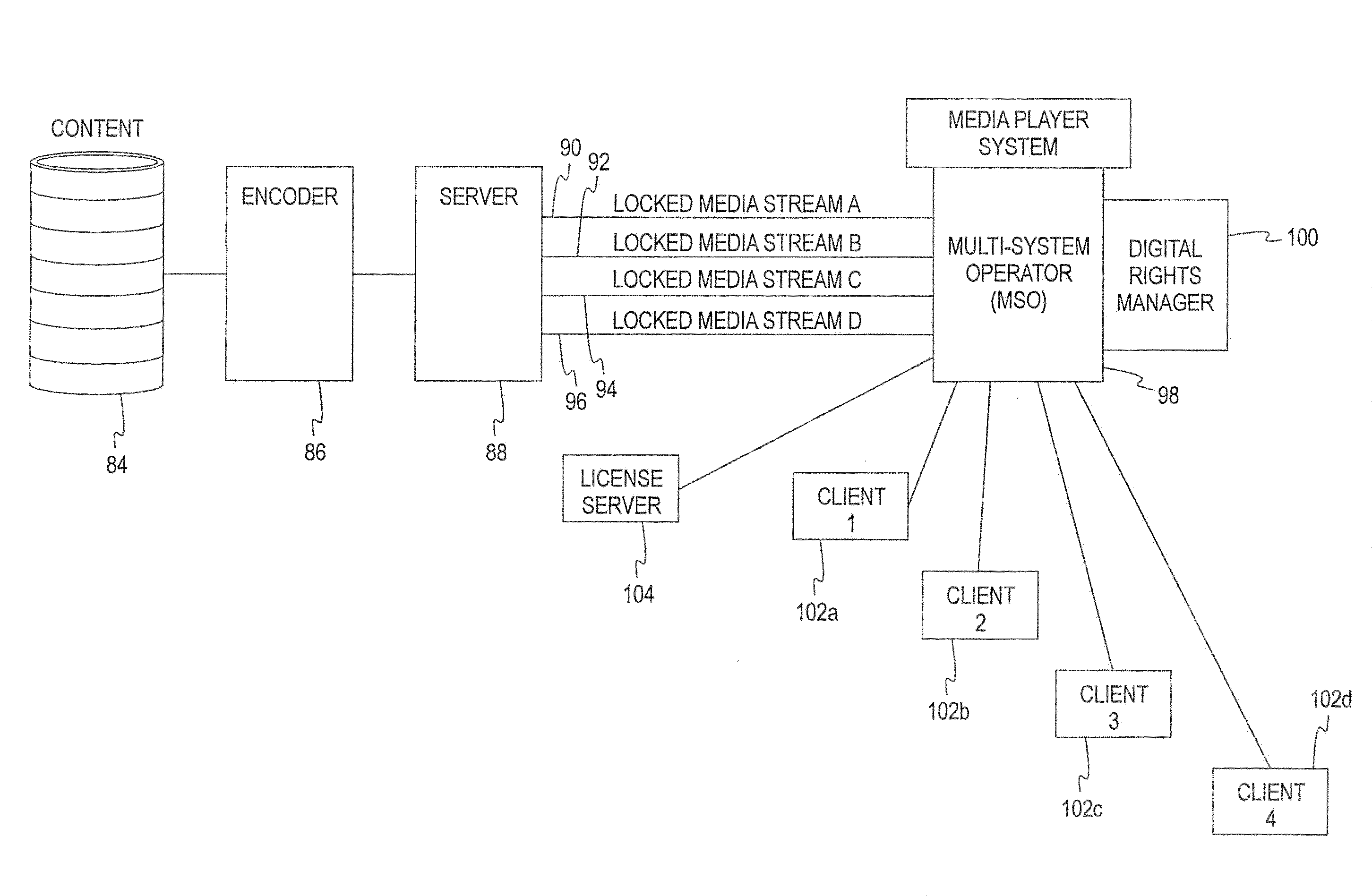 Digital content delivery and viewing system and method