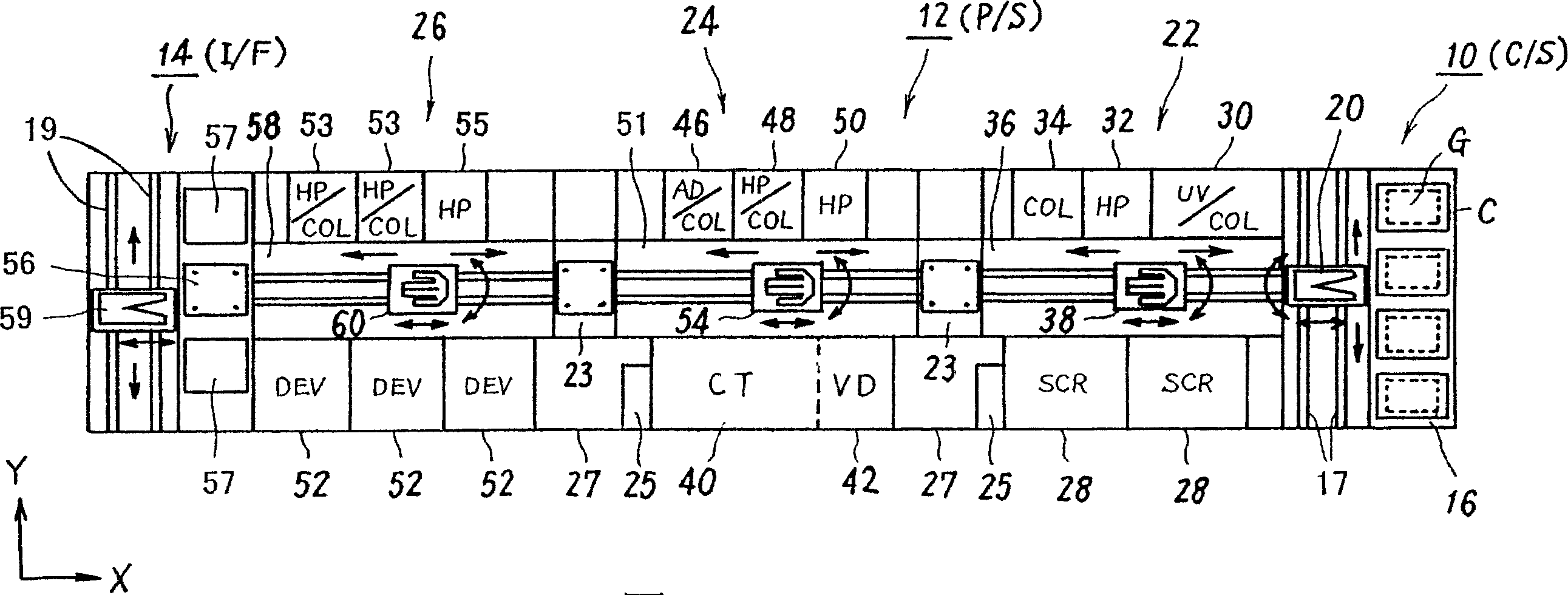 Substrate processing device, method and program