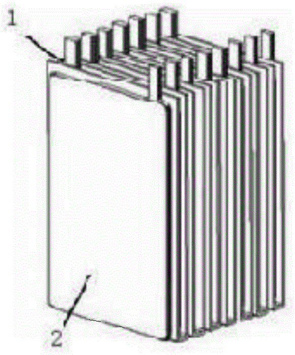 Lead-acid storage battery and electric car using such lead-acid storage battery