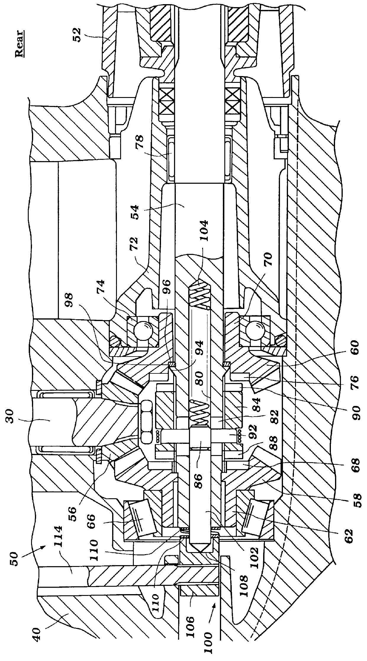 Shifting mechanism for marine transmission