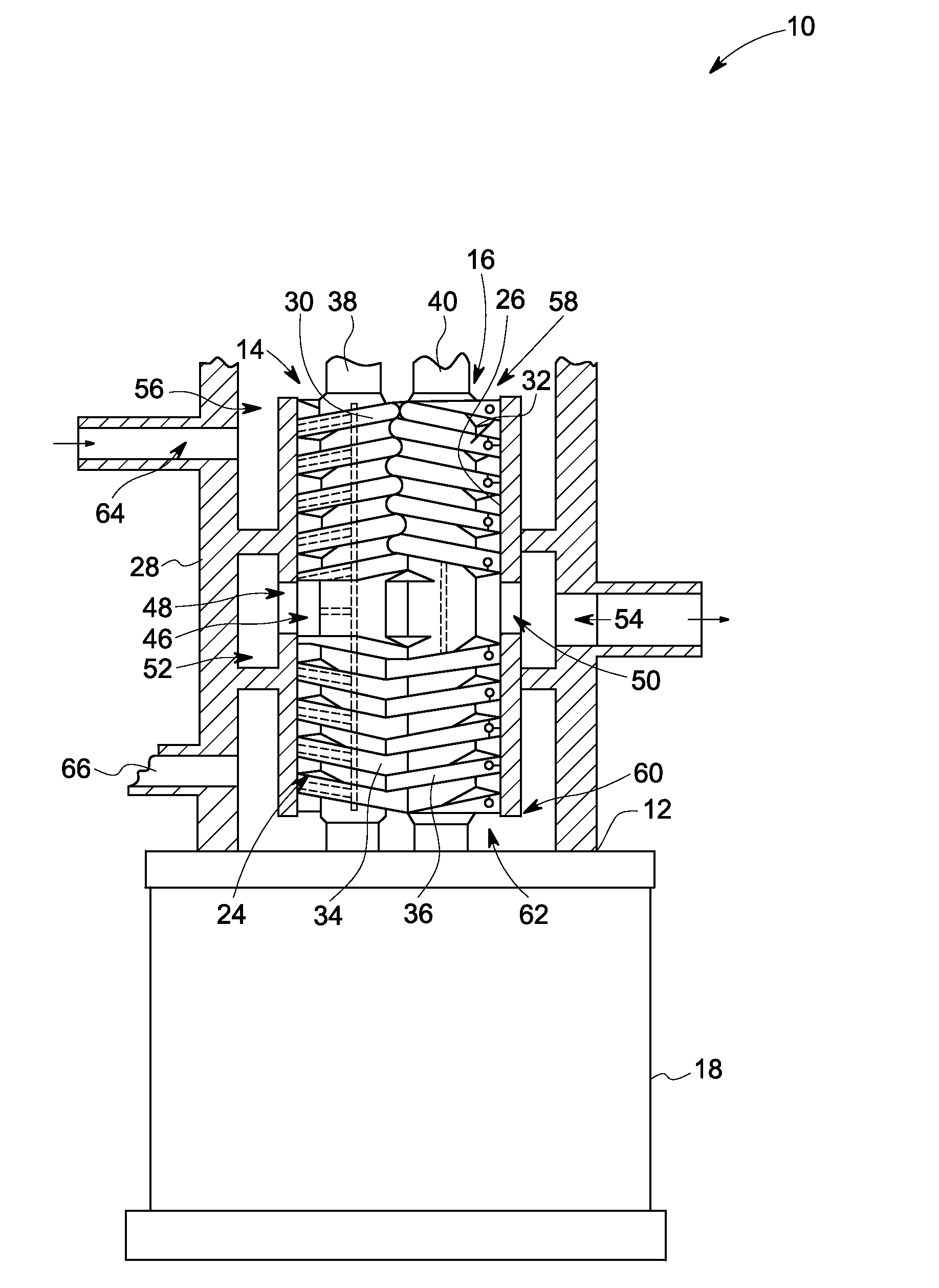 Multiphase screw pump