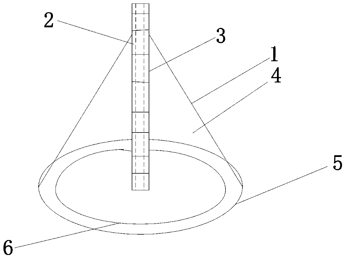 Portable medical pressurizing application device as well as use method and application thereof