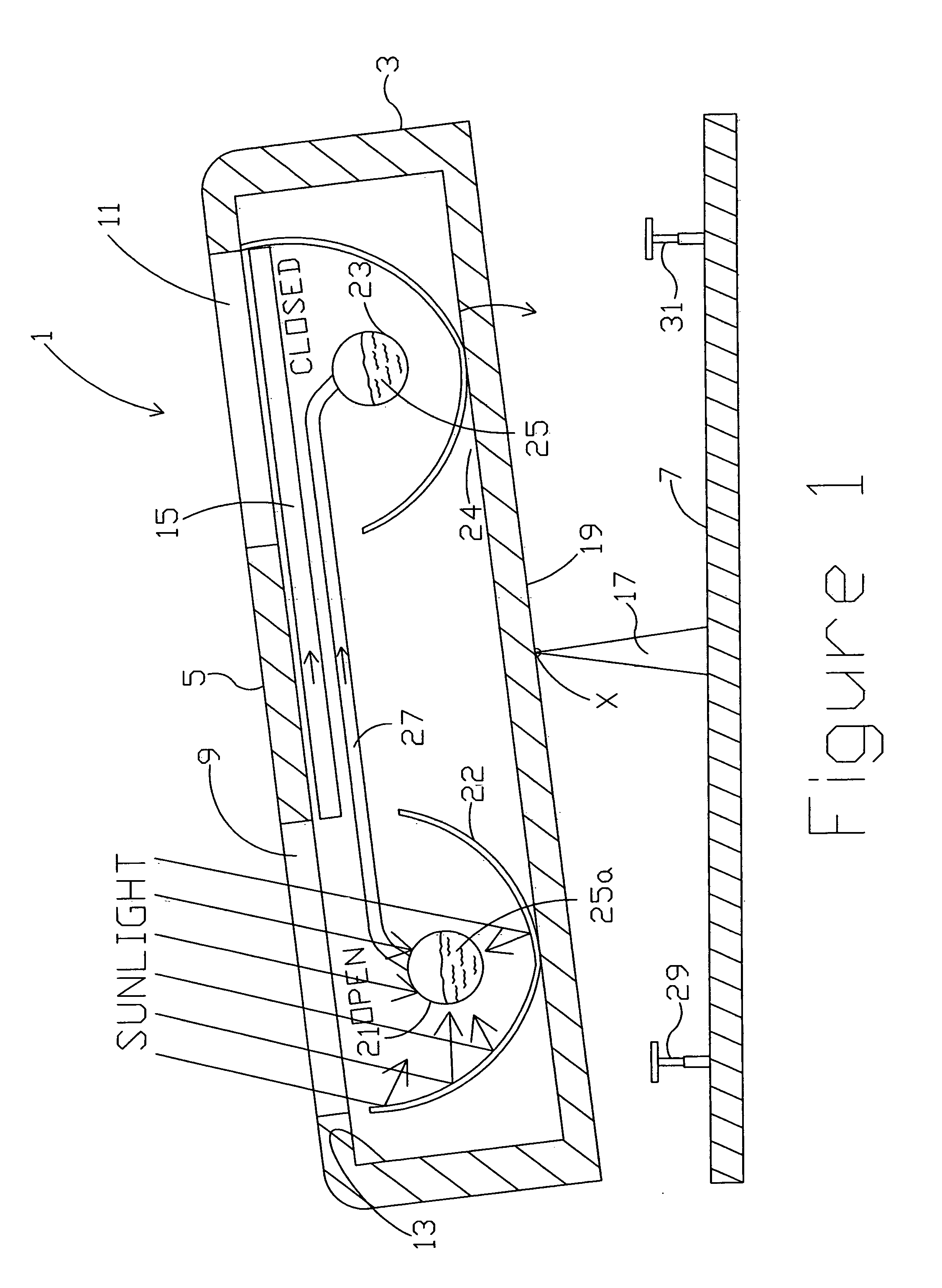 Reciprocating solar engine with solar reflectors