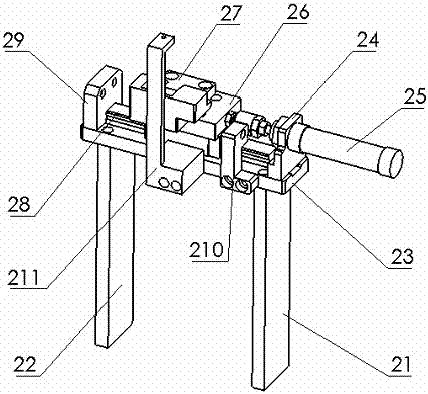 LED lamp head feeding device