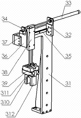 LED lamp head feeding device