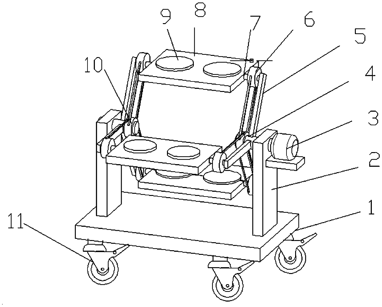 Electronic product display device