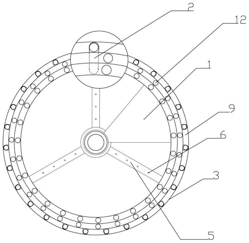 A construction method for cutting excess wet concrete of uncured concrete piles