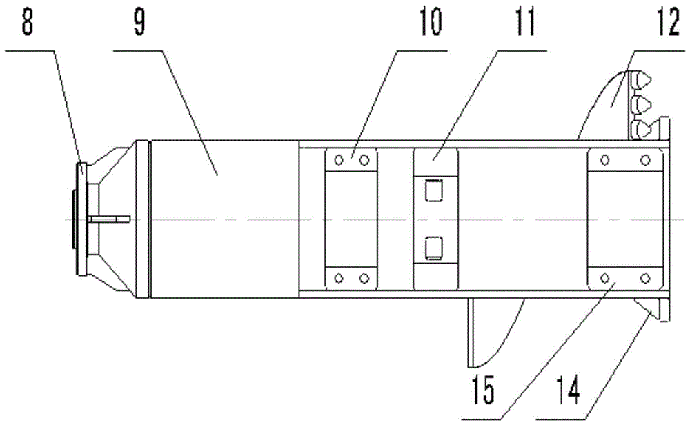 A split type mud gun seismic source drilling tool