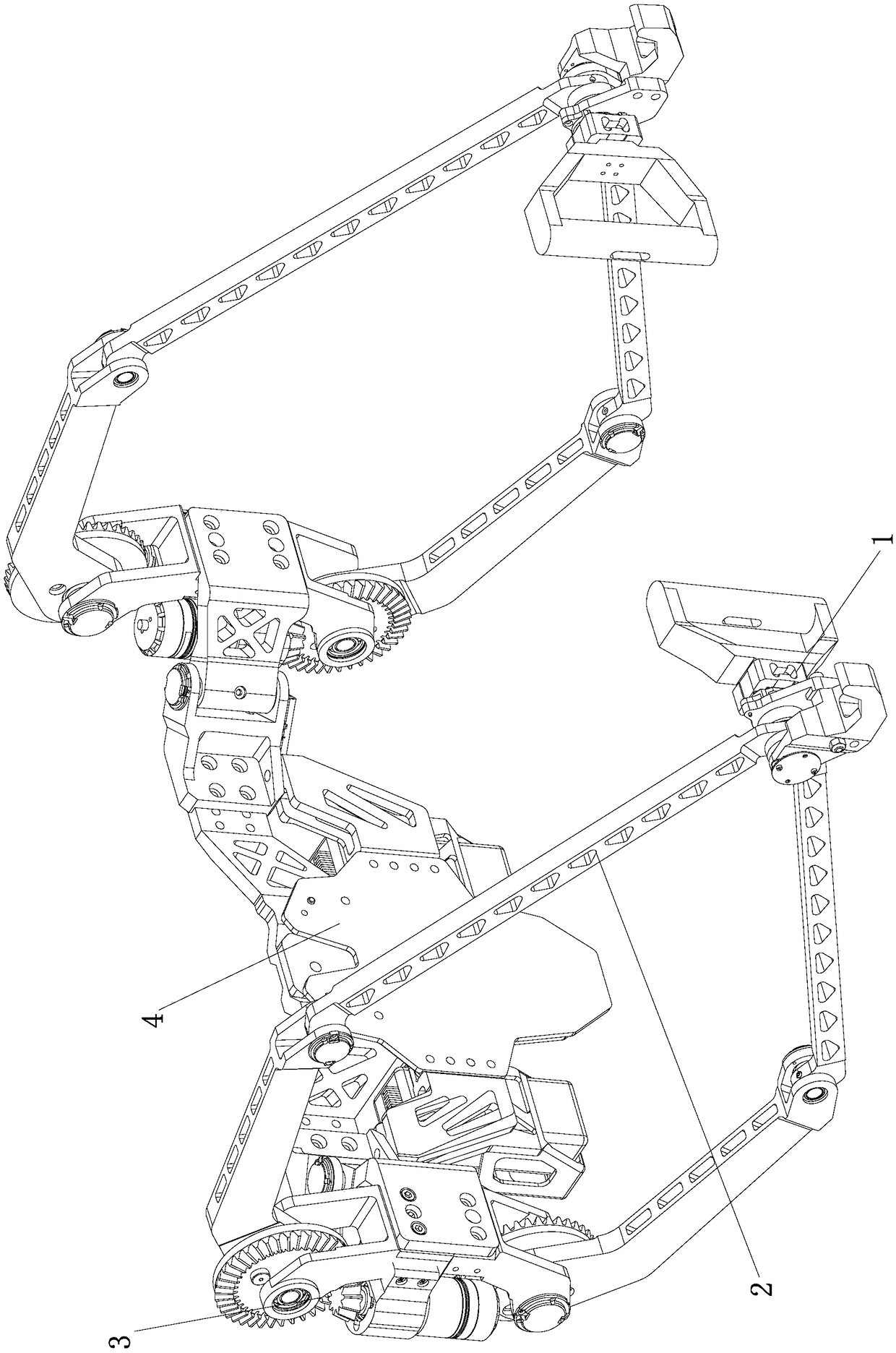 Upper limb power-assisted exoskeleton robot