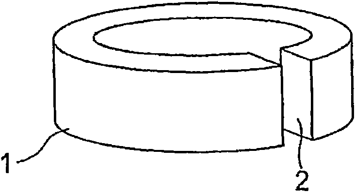 Amorphous soft magnetic alloy and inductance component using the same