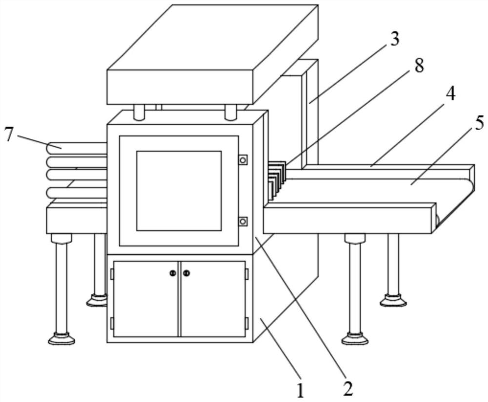 Automatic connecting packing machine capable of quickly positioning