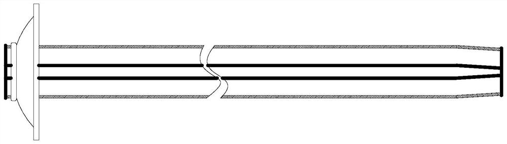 Anchoring method of pipe seam anchor rod