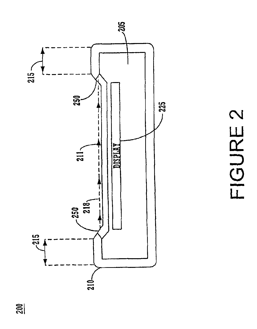 High transparency integrated enclosure touch screen assembly for a portable hand held device