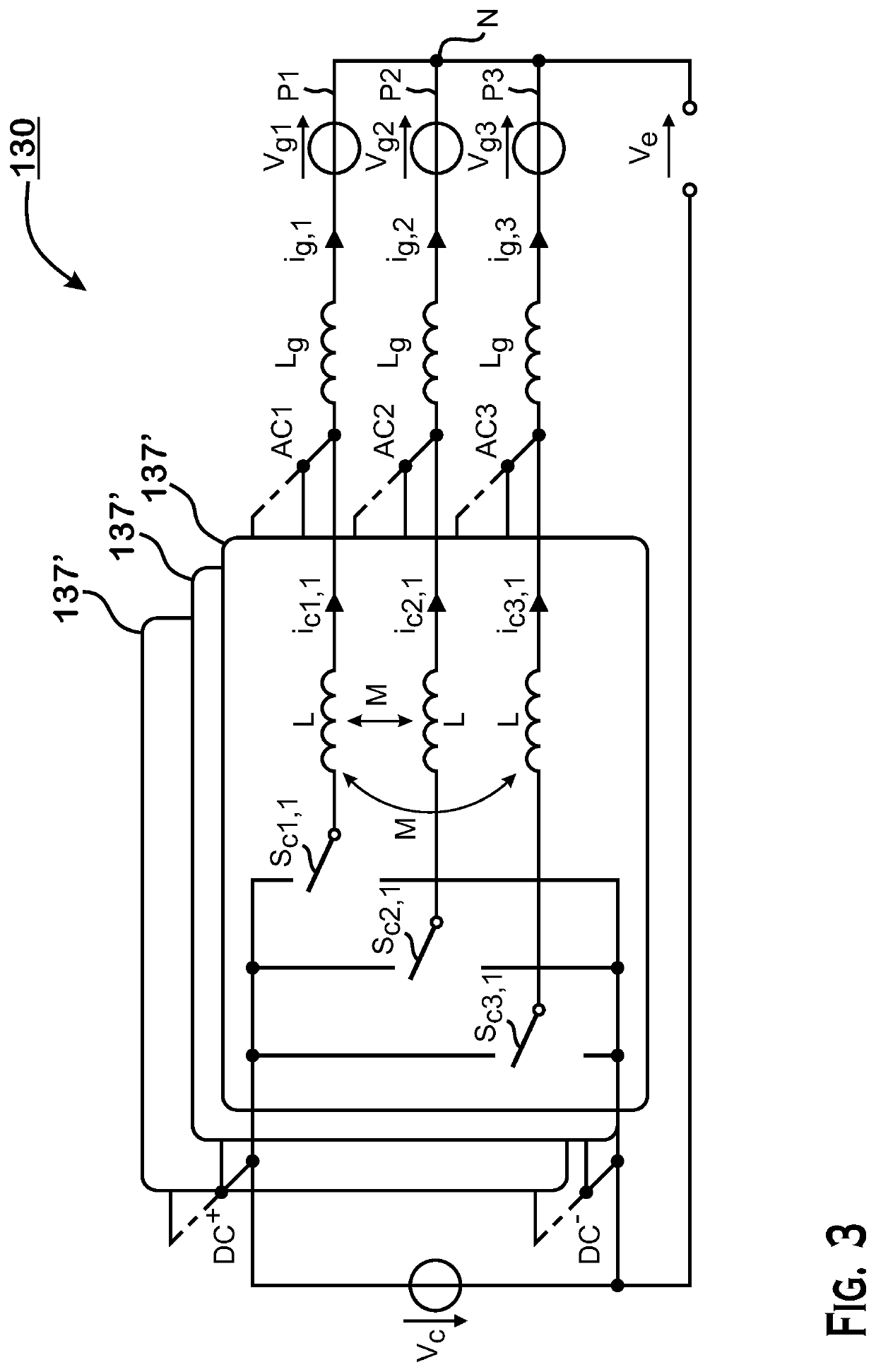 Method for controlling a converter