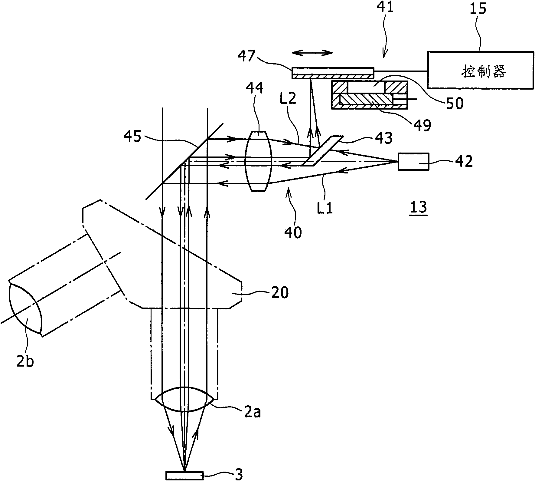 Automatic focus control unit, electronic device and automatic focus control method