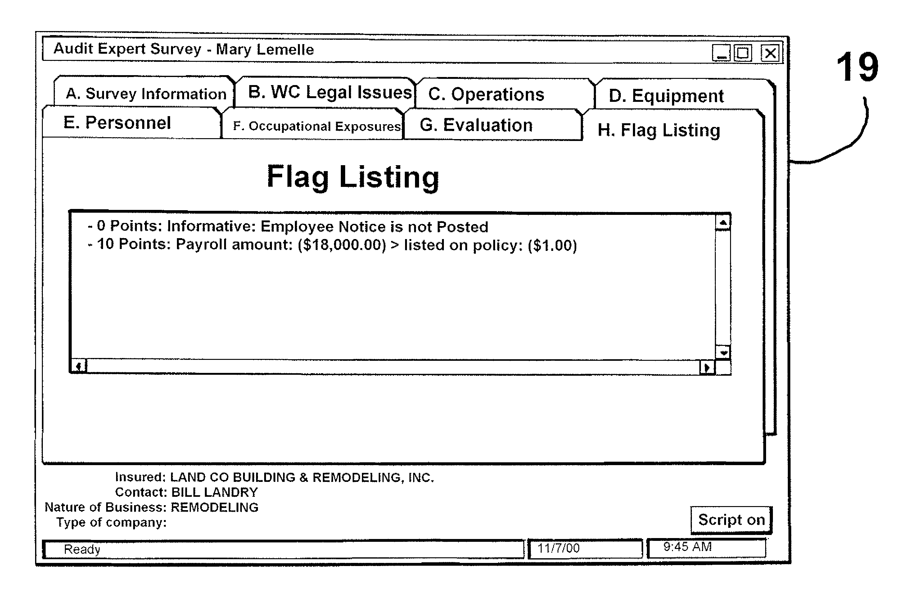 Method and apparatus for improving the loss ratio on an insurance program book