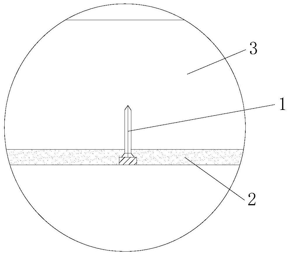 An installation method of artificial stone hanging on the wall