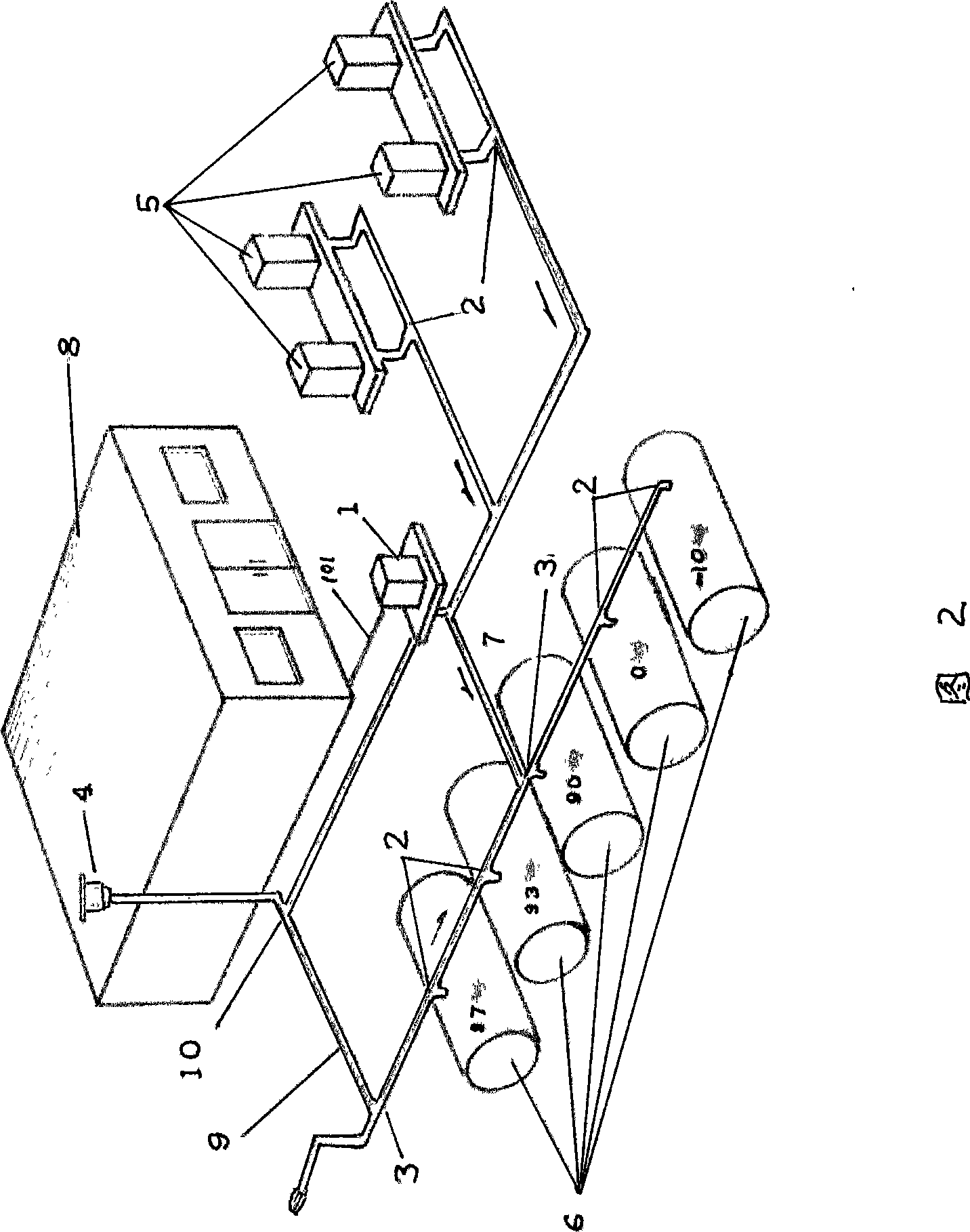 Oil-gas recovery processing method and system for gas station