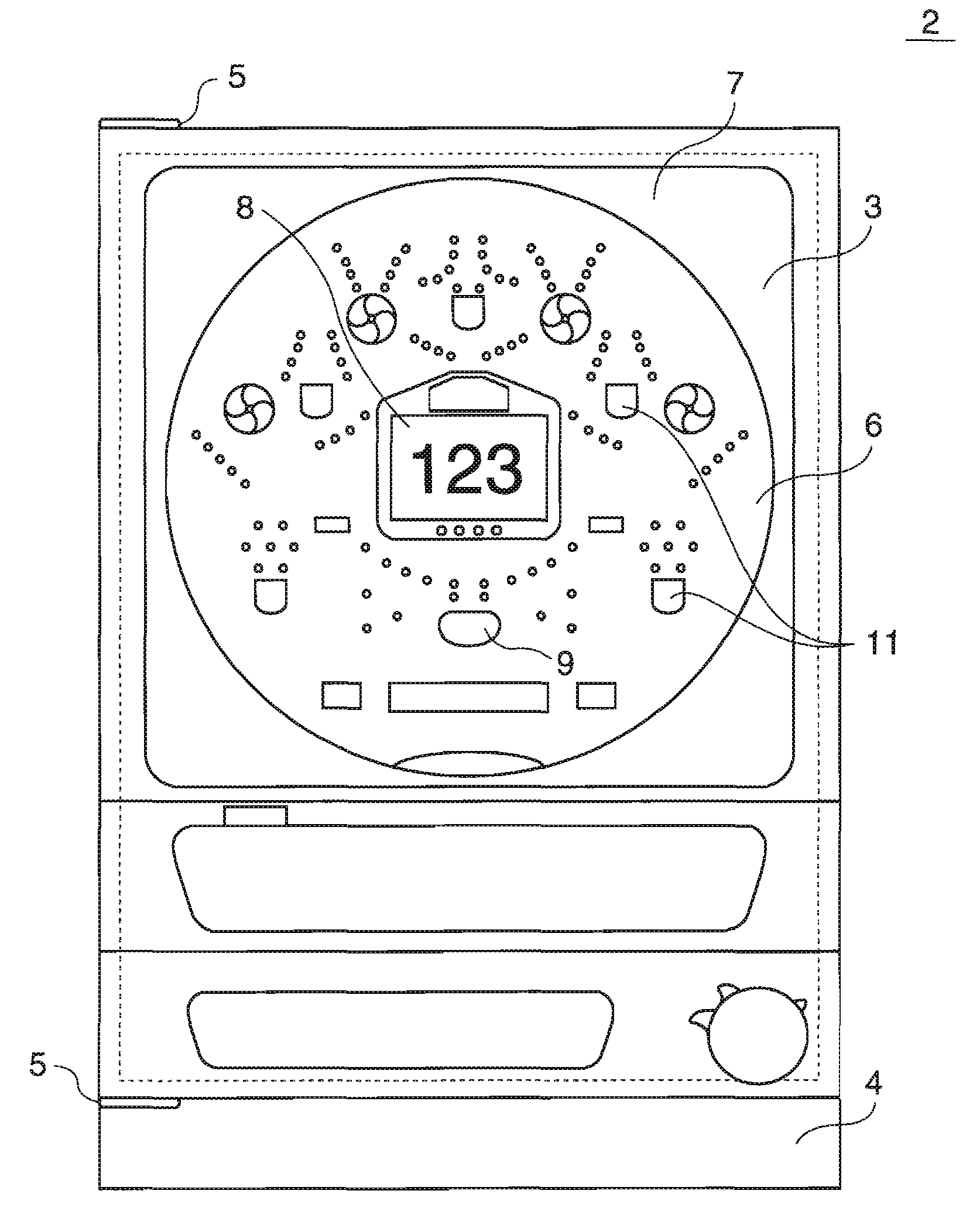 Display device, method of controlling the same, and game machine