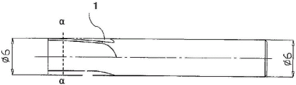 Machined carbon-fiber-reinforced resin product having end face and production method therefor