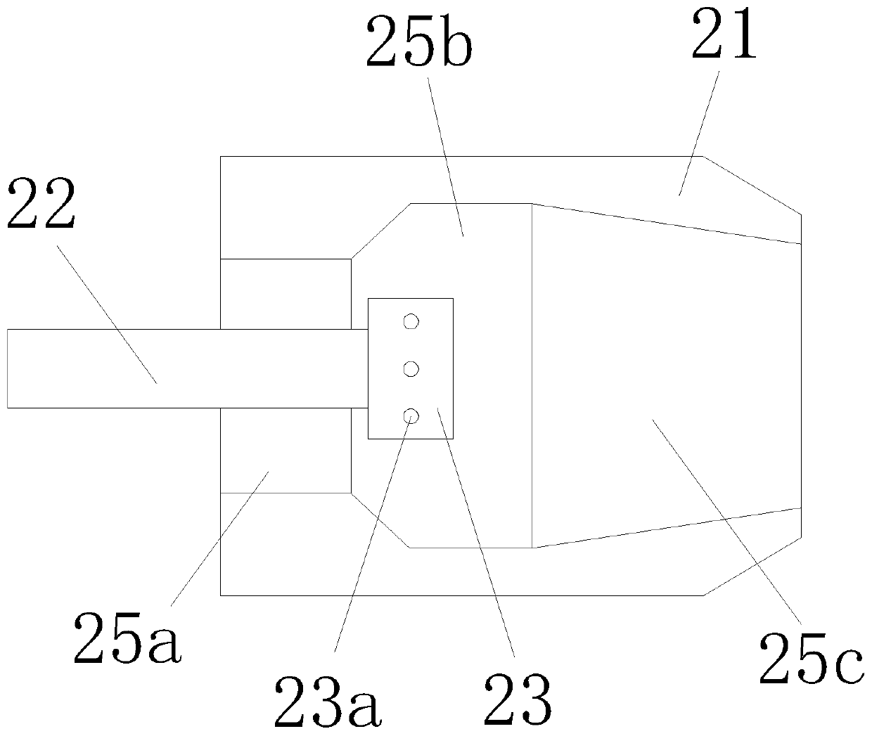 Extrusion die for biomass fuel