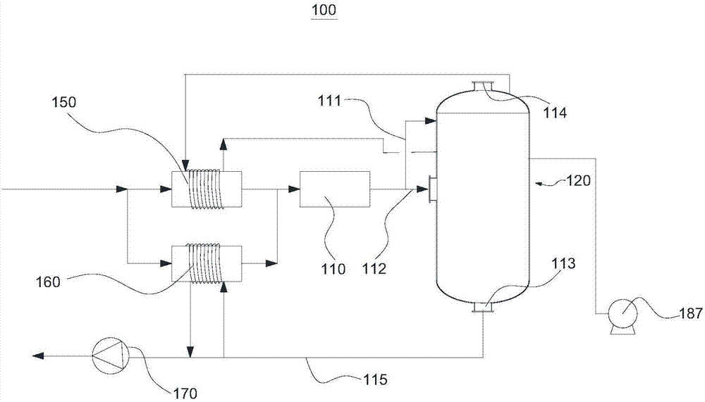 Solution concentration system and solution regeneration system