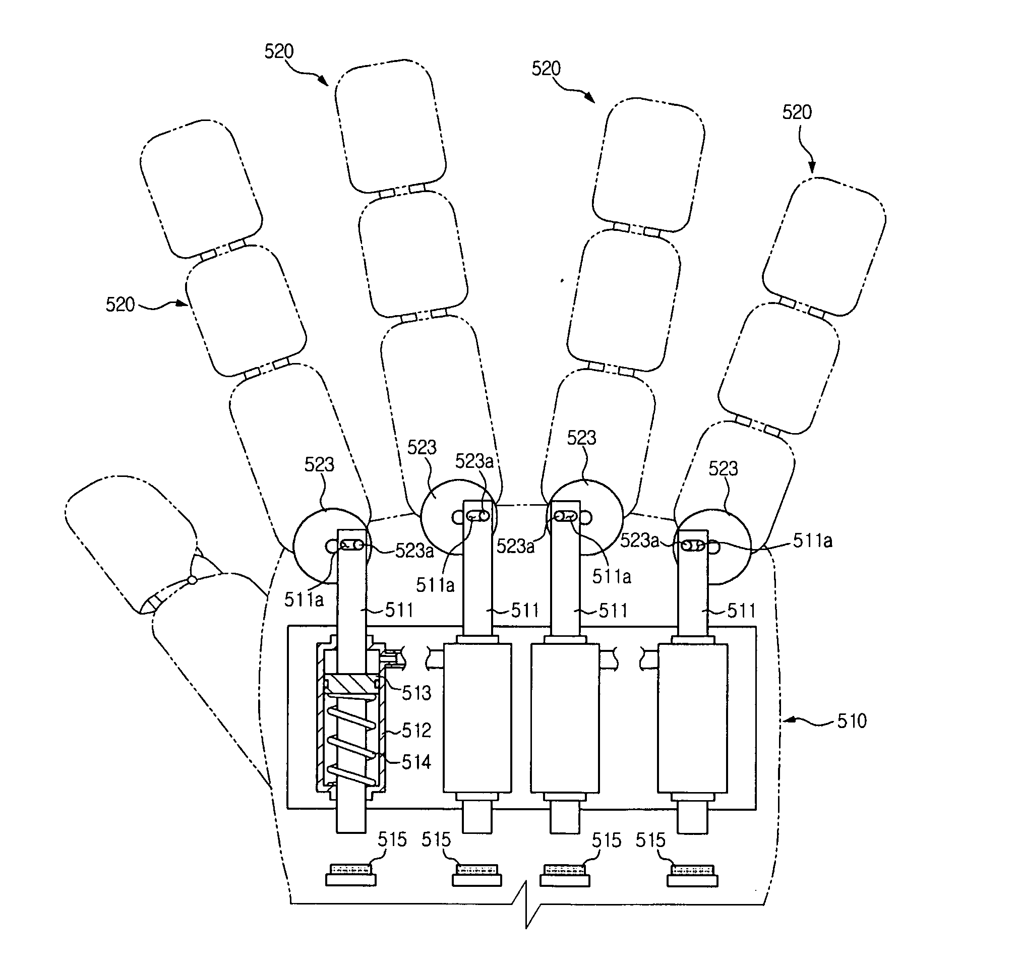 Robot hand and humanoid robot having the same