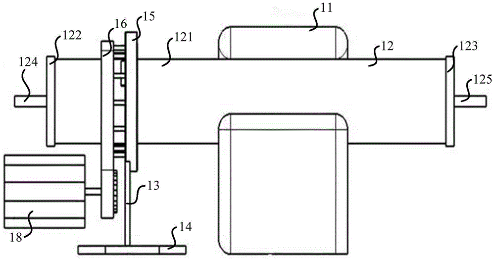 Heat treatment pipe type furnace