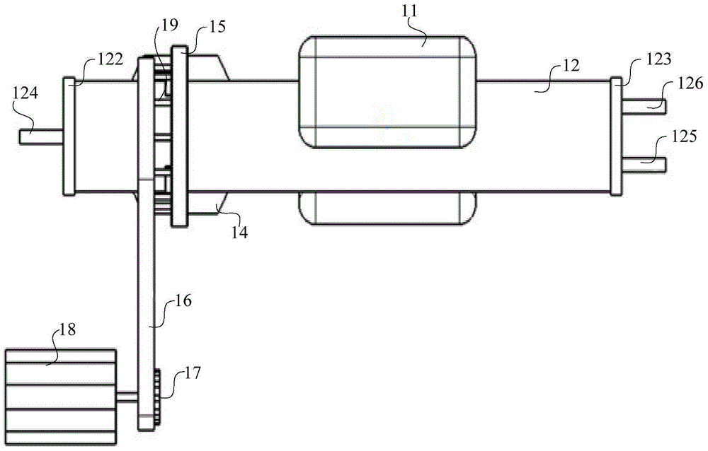 Heat treatment pipe type furnace