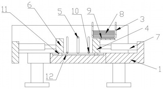 A road traffic guardrail forming device and method