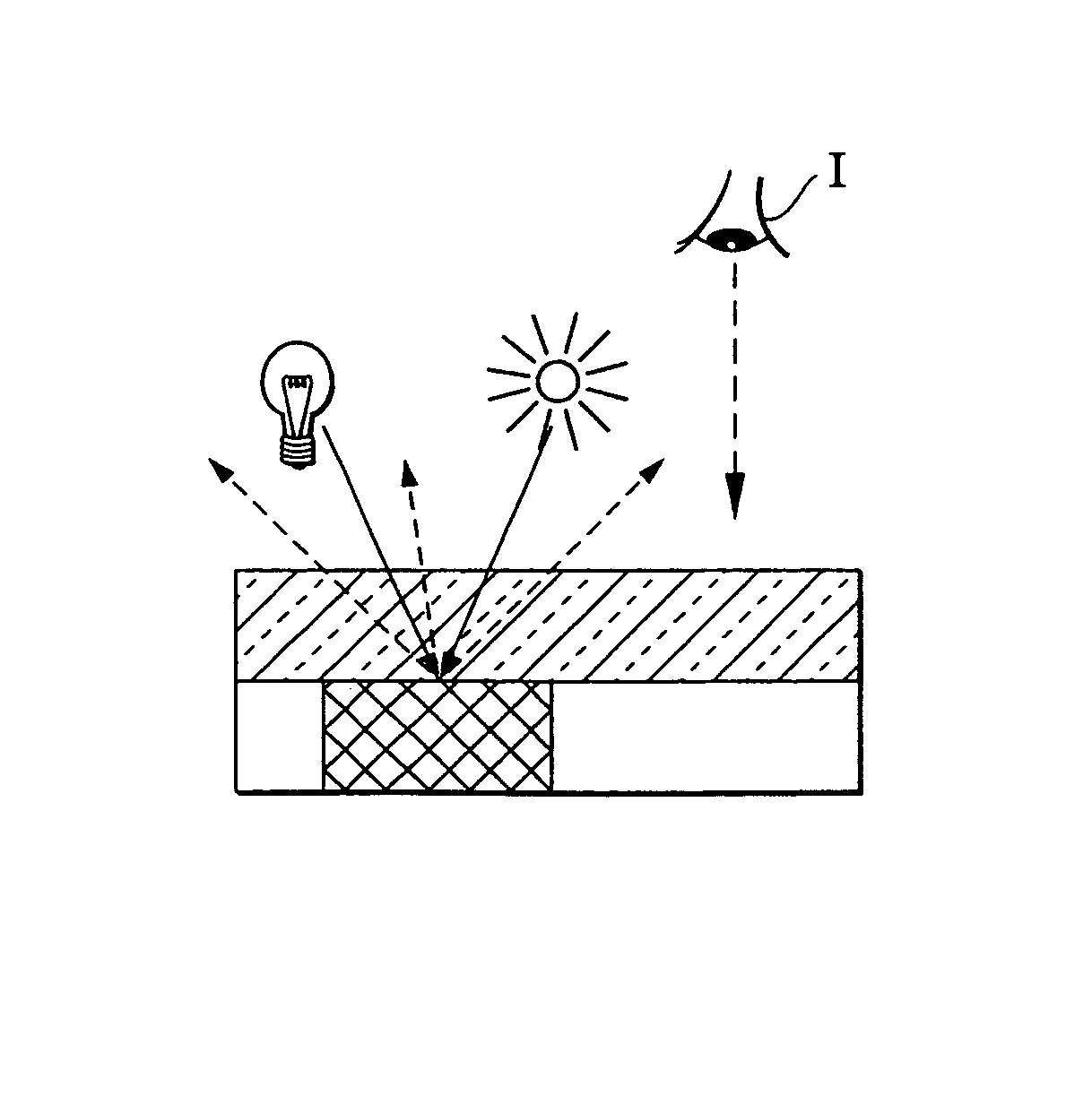 Protection of transient documents using a photochromic protective layer