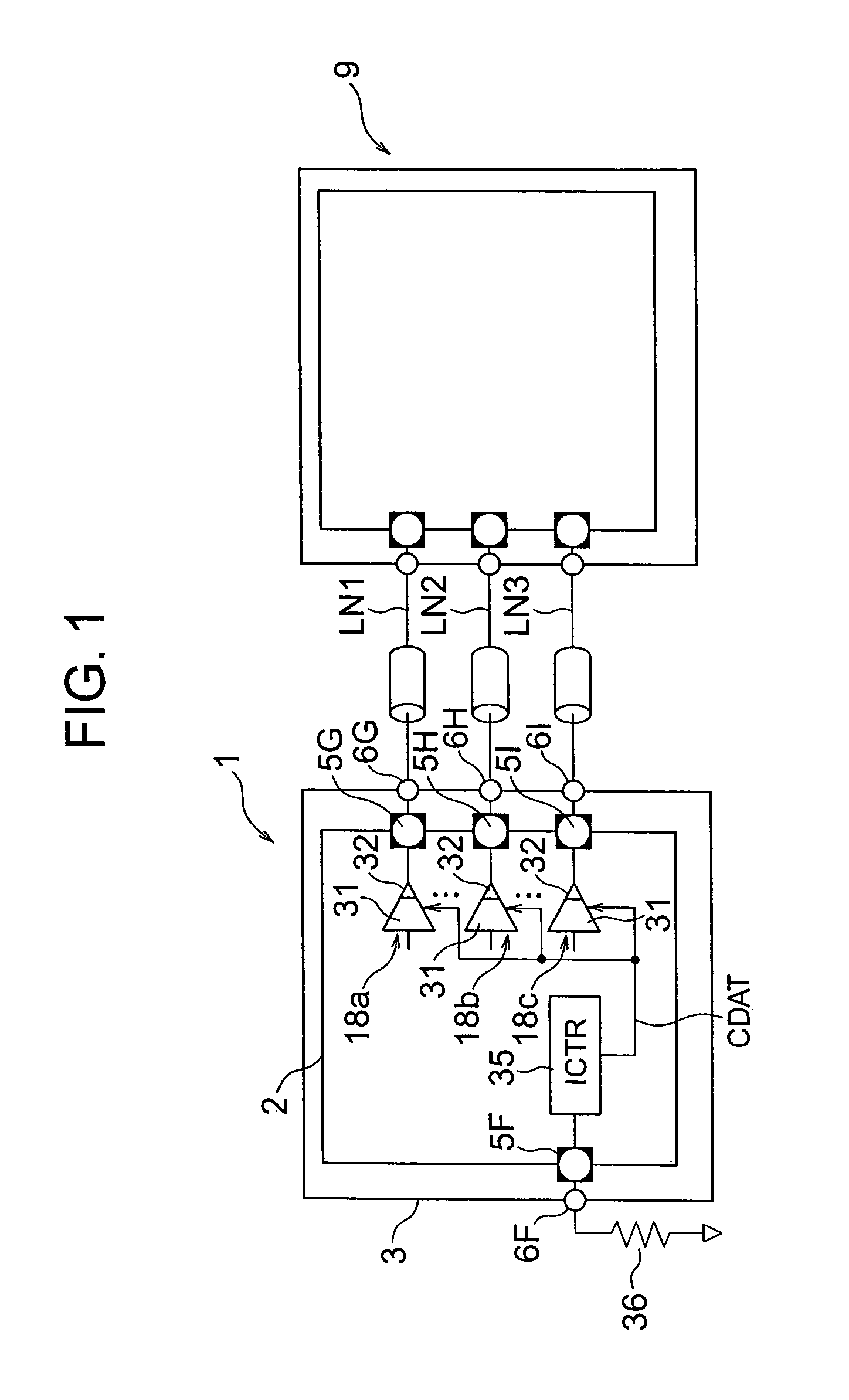 Impedance matching commonly and independently