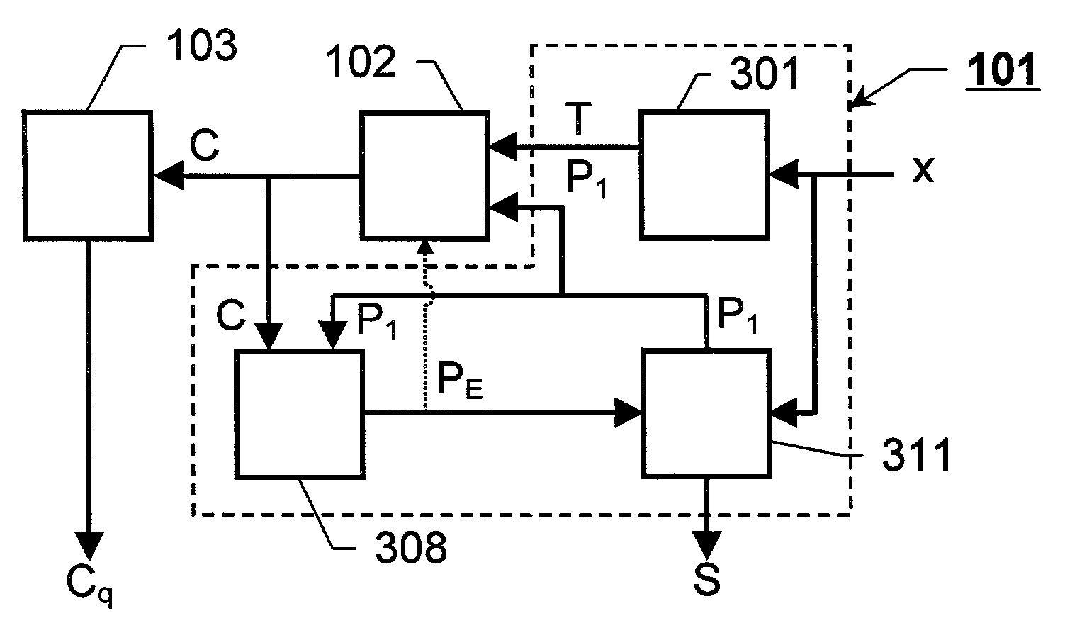 Perceptually improved enhancement of encoded acoustic signals