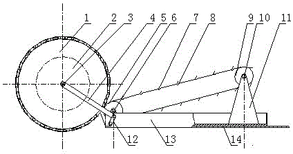 Water surface oil stain cleaning ship