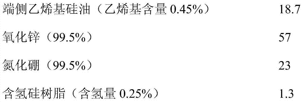 Bi-component heat conduction silica gel and application thereof