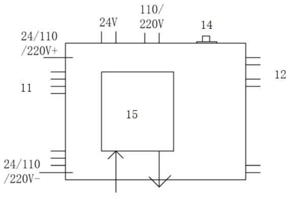 Switching value testing device and method