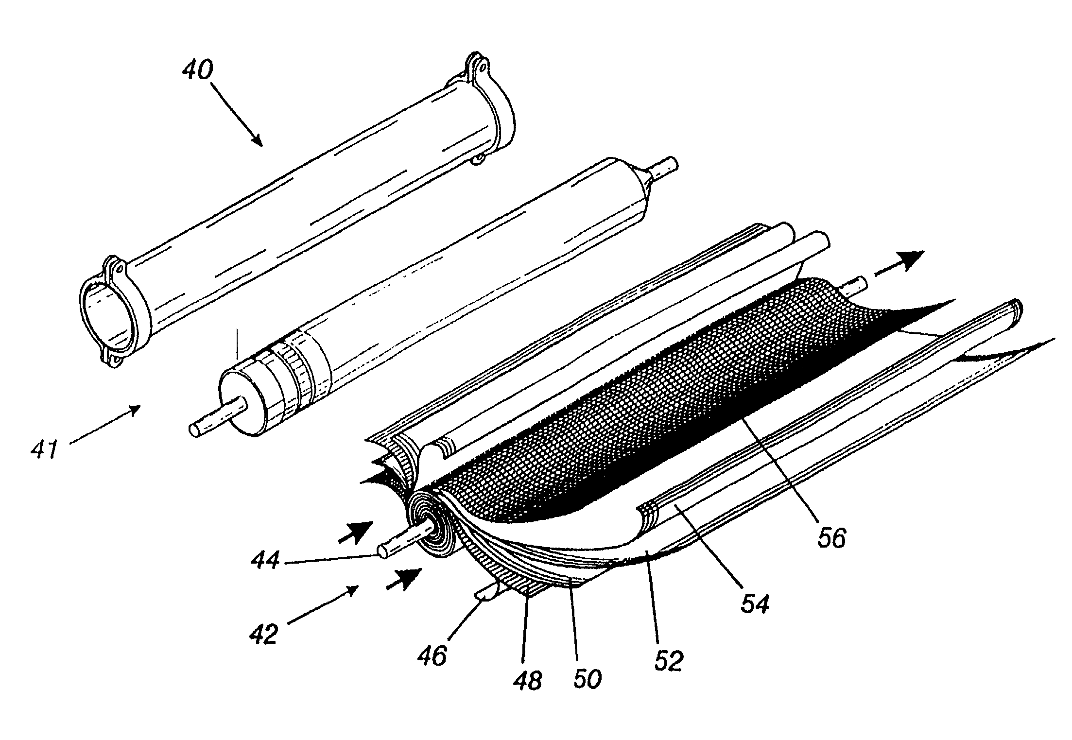 Antimicrobial semi-permeable membranes