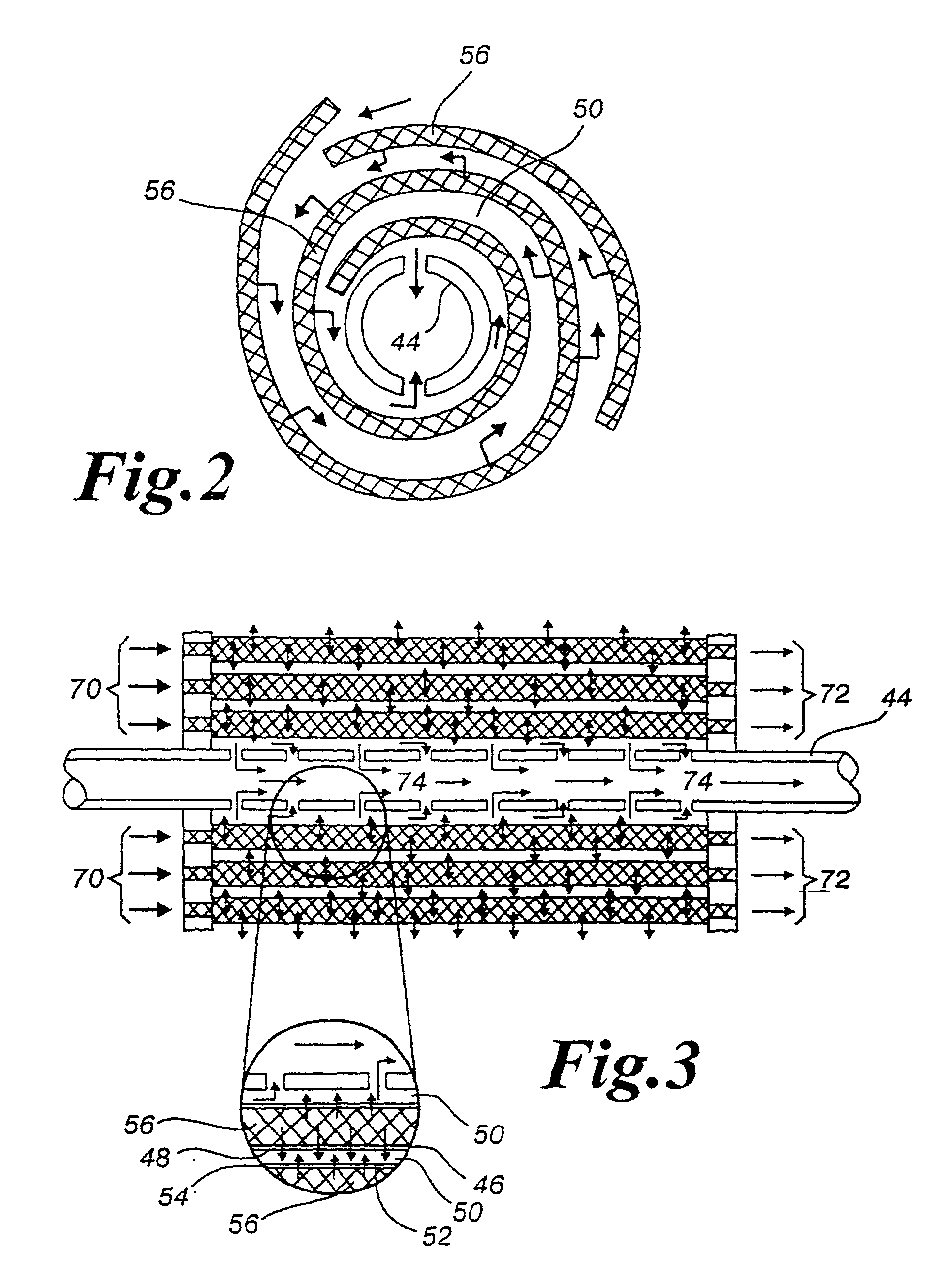 Antimicrobial semi-permeable membranes