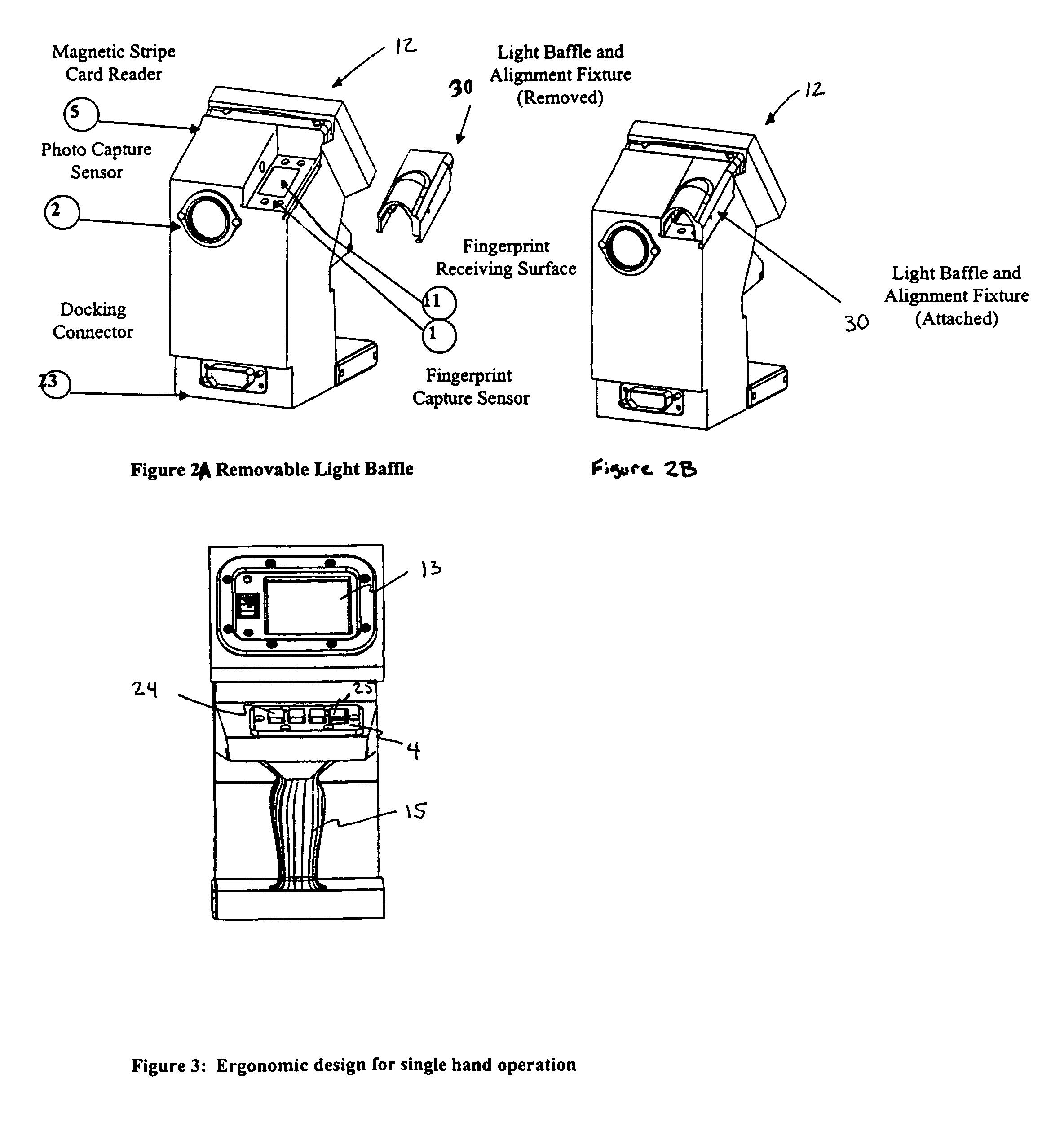 Portable apparatus for identification verification